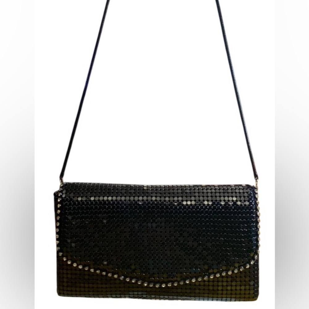 NewYork Paris, Creative Designs Black Aluminum Mesh Chain Mail Bag. Very‎ unique
